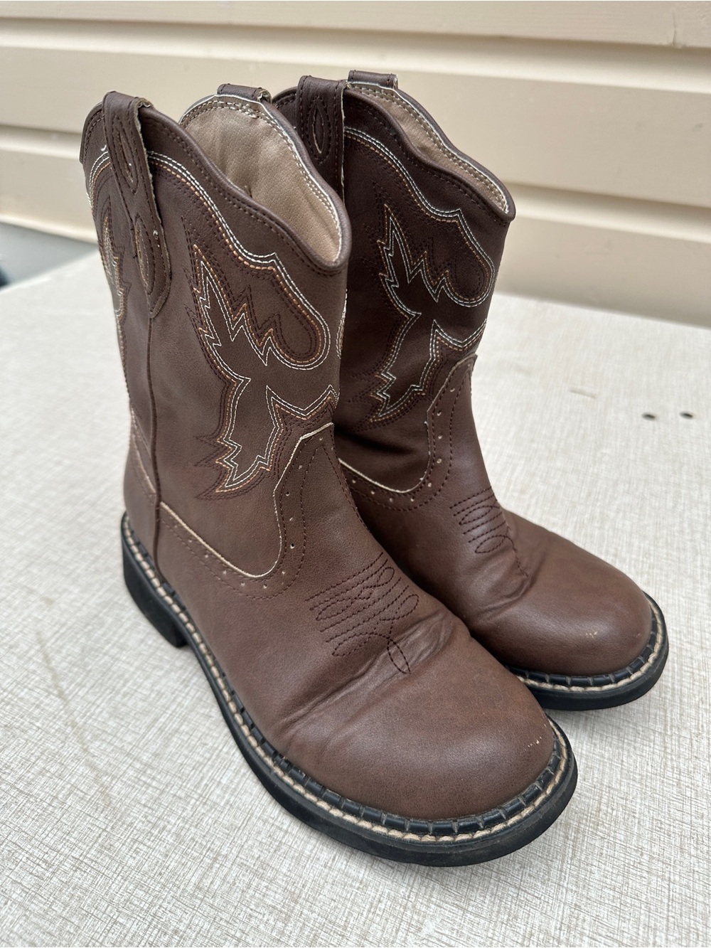 Roper Women's Brown cowboy western Boots